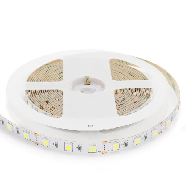 Светодиодная лента Apeyron 14,4W/m 60Led/m 5050SMD холодный белый 1M 227BL Светодиодная лента Apeyron 14,4W/m 60Led/m 5050SMD холодный белый 1M 227BL