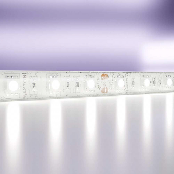 Светодиодная влагозащищенная лента Maytoni Technical 14,4W/m 60LED/m 5050SMD холодный белый 5M 10133 Светодиодная влагозащищенная лента Maytoni Technical 14,4W/m 60LED/m 5050SMD холодный белый 5M 10133