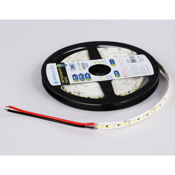 Светодиодная лента Ambrella Light 14,4W/m 180LED/m 2835SMD холодный белый 5M GS3203 Светодиодная лента Ambrella Light 14,4W/m 180LED/m 2835SMD холодный белый 5M GS3203