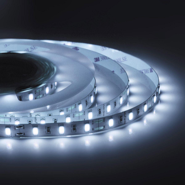 Светодиодная лента Apeyron 9,6W/m 60LED/m 5630SMD холодный белый 3M 204BL Светодиодная лента Apeyron 9,6W/m 60LED/m 5630SMD холодный белый 3M 204BL