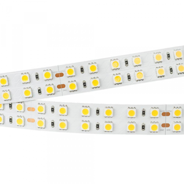 Светодиодная лента Arlight 34,4W/m 144LED/m 5060SMD теплый белый 5M 012443(1) Светодиодная лента Arlight 34,4W/m 144LED/m 5060SMD теплый белый 5M 012443(1)