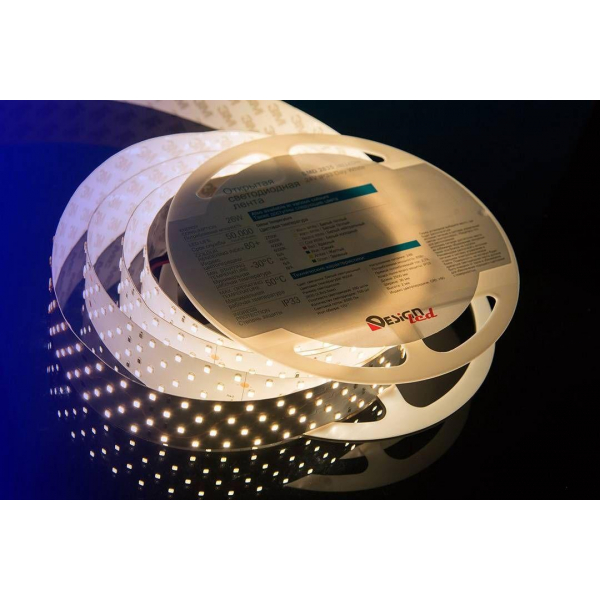 Светодиодная влагозащищенная лента DesignLed 26W/m 280LED/m 2835SMD нейтральный белый 2,5M 000531 Светодиодная влагозащищенная лента DesignLed 26W/m 280LED/m 2835SMD нейтральный белый 2,5M 000531