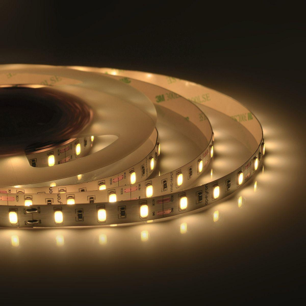 Светодиодная лента Apeyron 9,6W/m 60LED/m 5630SMD теплый белый 3M 202BL Светодиодная лента Apeyron 9,6W/m 60LED/m 5630SMD теплый белый 3M 202BL