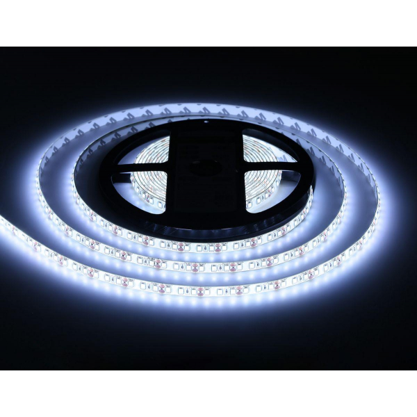 Светодиодная влагозащищенная лента Ambrella Light 9,6W/m 120LED/m 2835SMD холодный белый 5M GS1203 Светодиодная влагозащищенная лента Ambrella Light 9,6W/m 120LED/m 2835SMD холодный белый 5M GS1203