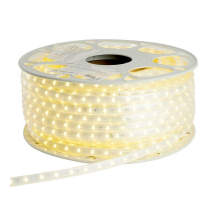Светодиодная влагозащищенная лента Saffit 6W/m 60LED/m 2835SMD теплый белый 50М SST20 55243