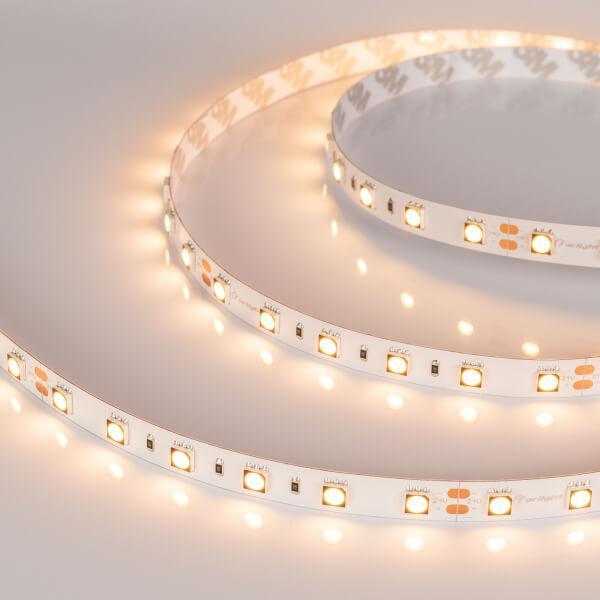 Светодиодная лента Arlight 14,4W/m 60LED/m 5060SMD теплый белый 5M 021421(2) Светодиодная лента Arlight 14,4W/m 60LED/m 5060SMD теплый белый 5M 021421(2)
