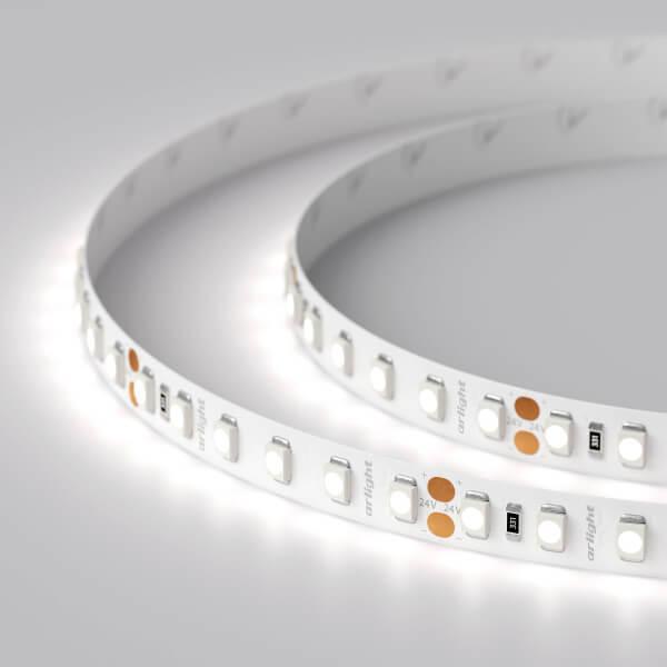 Светодиодная лента Arlight 9,6W/m 120LED/m 2835SMD холодный белый 5M 010347(2) Светодиодная лента Arlight 9,6W/m 120LED/m 2835SMD холодный белый 5M 010347(2)