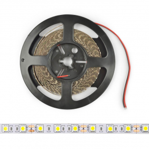 Светодиодная лента Uniel 7,2W/m 30LED/m 5050SMD холодный белый 5M ULS-M22-5050-30LED/m-10mm-IP20-DC12V-7,2W/m-5M-6500K PROFI UL-00004368