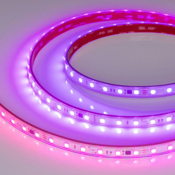 Светодиодная лента Arlight 12W/m 60LED/m 5060SMD разноцветный 5М SPI-PS-B60-12mm 24V 039181 Светодиодная лента Arlight 12W/m 60LED/m 5060SMD разноцветный 5М SPI-PS-B60-12mm 24V 039181