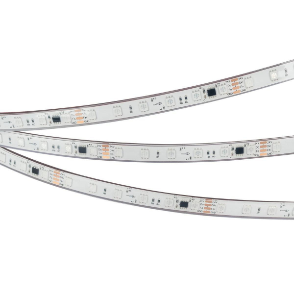 Светодиодная лента Arlight 12W/m 60LED/m 5060SMD разноцветный 5М SPI-PFS-B60-12mm 24V 039602 Светодиодная лента Arlight 12W/m 60LED/m 5060SMD разноцветный 5М SPI-PFS-B60-12mm 24V 039602