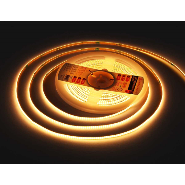 Светодиодная лента Ambrella Light GS4601 COB 384Led/ 7W m/ 24V IP20 3000K/ 5m*3mm*2mm (2 конт.) GS4601 Светодиодная лента Ambrella Light GS4601 COB 384Led/ 7W m/ 24V IP20 3000K/ 5m*3mm*2mm (2 конт.) GS4601