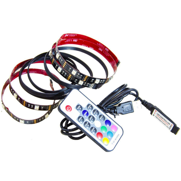 Светодиодная лента Apeyron 7,2W/m 30LED/m 2835SMD разноцветная 2х0,5M 10-70 Светодиодная лента Apeyron 7,2W/m 30LED/m 2835SMD разноцветная 2х0,5M 10-70