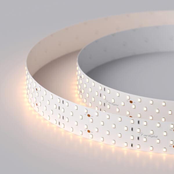 Светодиодная лента Arlight 30W/m 280LED/m 2835SMD теплый белый 2,5M 019086(2) Светодиодная лента Arlight 30W/m 280LED/m 2835SMD теплый белый 2,5M 019086(2)