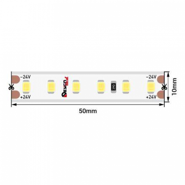 Светодиодная влагозащищенная лента DesignLed 14,4W/m 120120Led/m 2835SMD дневной белый 5M DSG2120-24-NW-65 007783 Светодиодная влагозащищенная лента DesignLed 14,4W/m 120120Led/m 2835SMD дневной белый 5M DSG2120-24-NW-65 007783