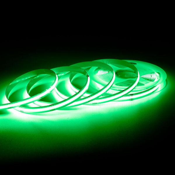 Светодиодная лента Apeyron 11W/m 352LED/m COB зеленый 5M 194ОО Светодиодная лента Apeyron 11W/m 352LED/m COB зеленый 5M 194ОО