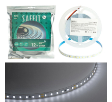 Светодиодная лента Saffit 9,6W/m 120LED/m 2835SMD холодный белый 5М SST02 55242