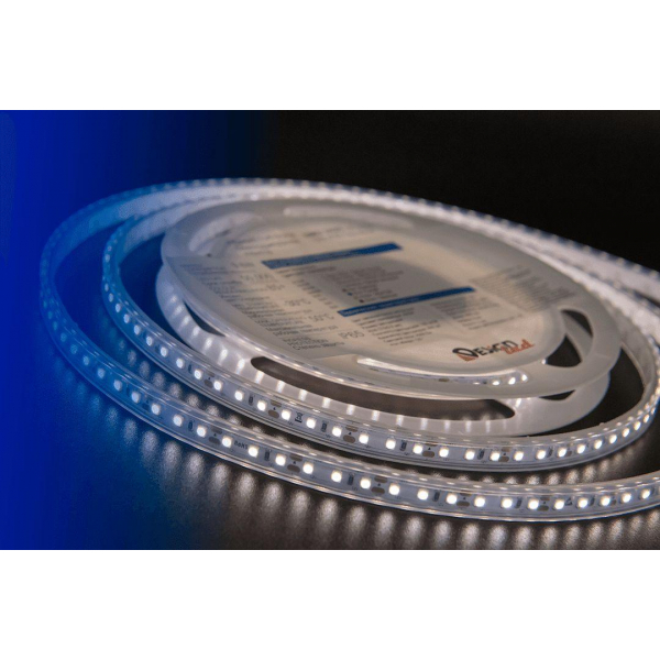Светодиодная влагозащищенная лента DesignLed 9,6W/m 120LED/m 3528SMD нейтральный белый 5M 002369 Светодиодная влагозащищенная лента DesignLed 9,6W/m 120LED/m 3528SMD нейтральный белый 5M 002369