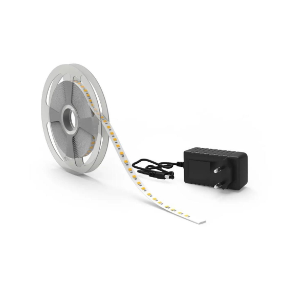Светодиодная лента Gauss 12W/m 120LED/m 2835SMD теплый белый 5M BT070 Светодиодная лента Gauss 12W/m 120LED/m 2835SMD теплый белый 5M BT070