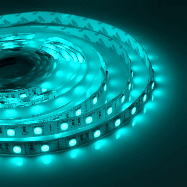 Светодиодная влагозащищенная лента Apeyron 14,4W/m 60LED/m 5050SMD разноцветная 5M 00-75 Светодиодная влагозащищенная лента Apeyron 14,4W/m 60LED/m 5050SMD разноцветная 5M 00-75
