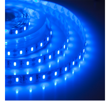 Лента светодиодная герметичная ELF GERMES, 300SMD (2835), 12В, IP65, 5м, синяя ELF-300SMD2835-GERMES-B
