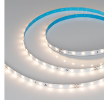 Светодиодная лента Arlight 24W/m 64LED/m COB теплый белый 5M COB-X64-8mm 24V Warm3000 036837