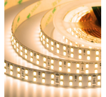 Лента светодиодная ELFLED PRO140, 240/м (2835), 24В, 22Вт/м, 5м, 2ряда, белый теплый 2800-3300К ELFLED-24240-PRO140/2-ww