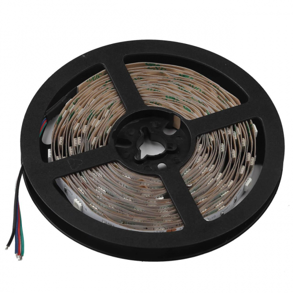 Светодиодная лента ЭРА 7,2W/m 30LED/m 5050SMD RGB 5M KU-5050AD-30D-RGB Б0044120 Светодиодная лента ЭРА 7,2W/m 30LED/m 5050SMD RGB 5M KU-5050AD-30D-RGB Б0044120