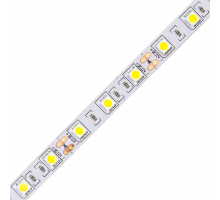 Светодиодная лента Volpe 14,4W/m 60LED/m 5050SMD теплый белый 5M ULS-Q221 5050-60LED/m-10mm-IP20-DC12V-14,4W/m-5M-3000K UL-00004353