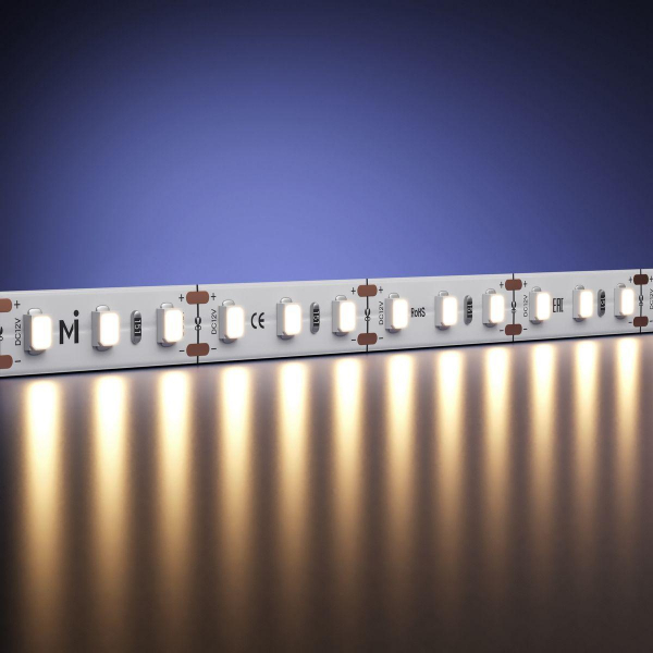 Светодиодная лента Maytoni 9,6W/m 120LED/m 2835SMD теплый белый 5M 201031 Светодиодная лента Maytoni 9,6W/m 120LED/m 2835SMD теплый белый 5M 201031