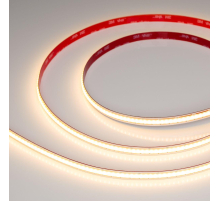 Светодиодная лента Arlight 10W/m 480Led/m CSP теплый белый 5M COB-X480-10mm 24V Warm2700 044197