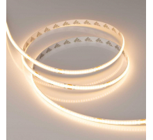 Светодиодная лента Arlight 8W/m 320LED/m CSP теплый белый 5M COB-X320-8mm 24V Warm2700 039023