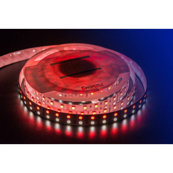Светодиодная влагозащищенная лента DesignLed 28,8W/m 120LED/m 5050SMD разноцветный/нейтральный белый 5M 001205