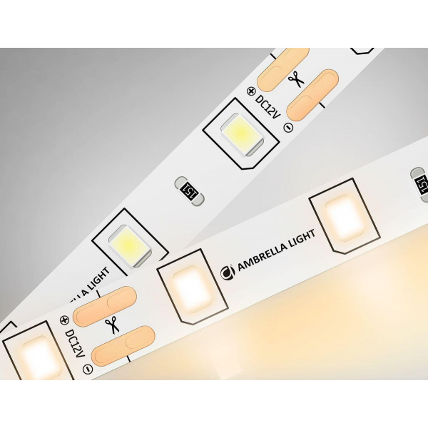 Светодиодная лента Ambrella Light 4,8W/m 60LED/m 2835SMD теплый белый 5M GS1001 Светодиодная лента Ambrella Light 4,8W/m 60LED/m 2835SMD теплый белый 5M GS1001