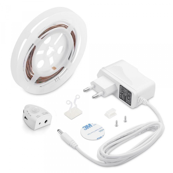 Светодиодная влагозащищенная лента Apeyron 2,4W/m 30LED/m 2835SMD теплый белый 1,2M 10-89 Светодиодная влагозащищенная лента Apeyron 2,4W/m 30LED/m 2835SMD теплый белый 1,2M 10-89