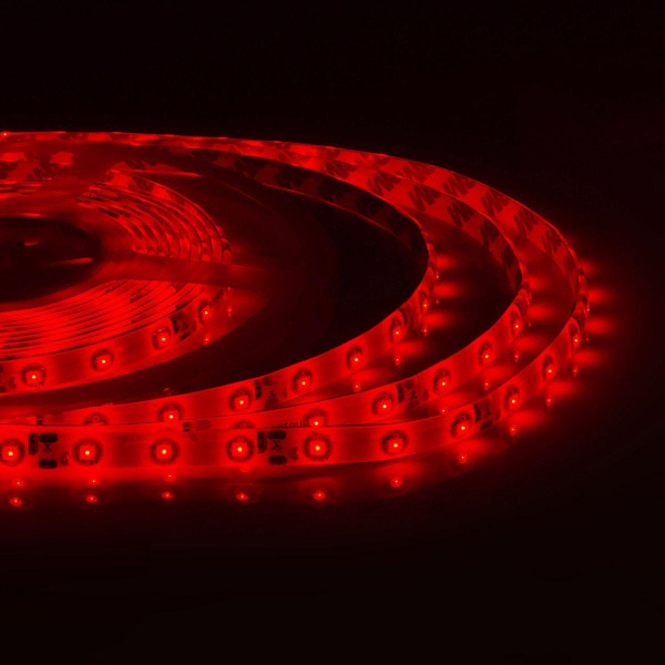 Светодиодная влагозащищенная лента Apeyron 4,8W/m 60LED/m 3528SMD красный 5M 04BL Светодиодная влагозащищенная лента Apeyron 4,8W/m 60LED/m 3528SMD красный 5M 04BL