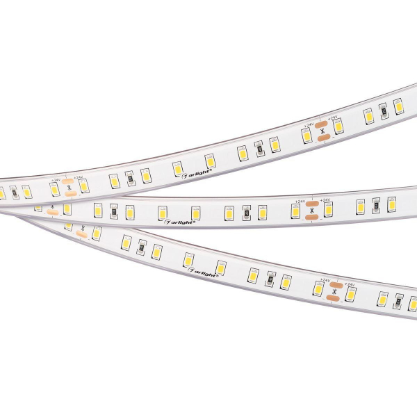 Светодиодная влагозащищенная лента Arlight 8W/m 80Led/m 2835SMD теплый белый 5M RTW-PS-A80-12mm 24V Warm3000 045163 Светодиодная влагозащищенная лента Arlight 8W/m 80Led/m 2835SMD теплый белый 5M RTW-PS-A80-12mm 24V Warm3000 045163