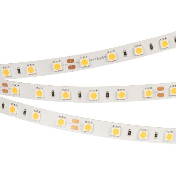 Светодиодная лента Arlight 14,4W/m 60LED/m 5060SMD теплый белый 5M 008828(2) Светодиодная лента Arlight 14,4W/m 60LED/m 5060SMD теплый белый 5M 008828(2)