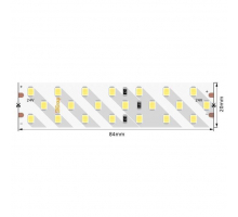 Светодиодная лента SWG 24W/m 252LED/m 2835SMD нейтральный белый 5M 005077