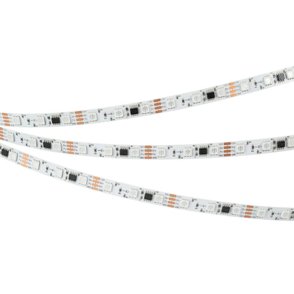 Светодиодная лента Arlight 12W/m 60LED/m 5060SMD разноцветный 5М SPI-B60-10mm 24V 039180 Светодиодная лента Arlight 12W/m 60LED/m 5060SMD разноцветный 5М SPI-B60-10mm 24V 039180
