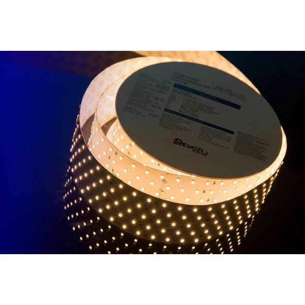 Светодиодная влагозащищенная лента DesignLed 31W/m 350LED/m 2835SMD теплый белый 2,5M 000534 Светодиодная влагозащищенная лента DesignLed 31W/m 350LED/m 2835SMD теплый белый 2,5M 000534