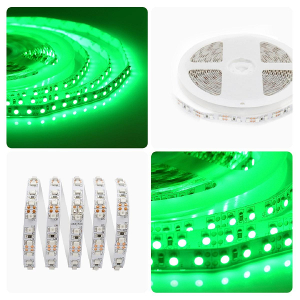 Светодиодная лента Apeyron 9,6W/m 120LED/m 3528SMD зеленый 5M 00-19 Светодиодная лента Apeyron 9,6W/m 120LED/m 3528SMD зеленый 5M 00-19