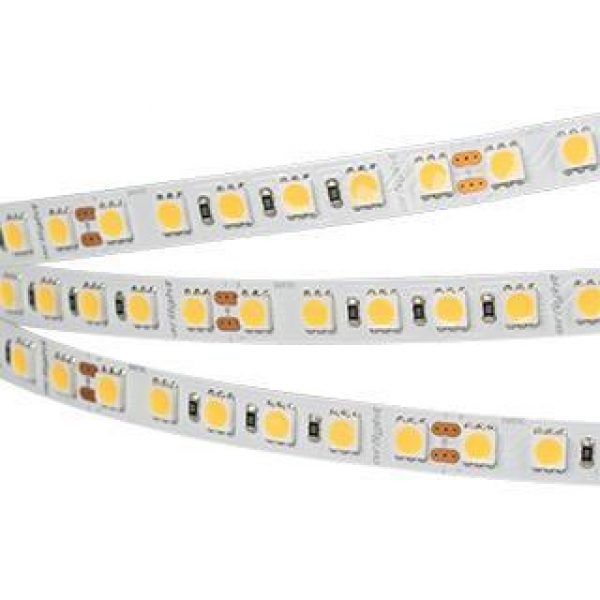 Светодиодная лента Arlight 23W/m 96LED/m 5060SMD теплый белый 5M 028606(2) Светодиодная лента Arlight 23W/m 96LED/m 5060SMD теплый белый 5M 028606(2)