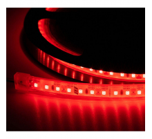 Лента светодиодная герметичная ELF 600SMD (2835), 12В, IP68, 5м, красный ELF-600SMD2835-IP68-R
