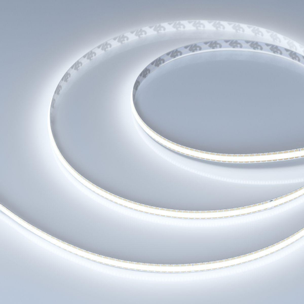 Светодиодная лента Arlight 11W/m 544Led/m CSP холодный белый 5M COB-X544-8mm 24V White6000 043412 Светодиодная лента Arlight 11W/m 544Led/m CSP холодный белый 5M COB-X544-8mm 24V White6000 043412