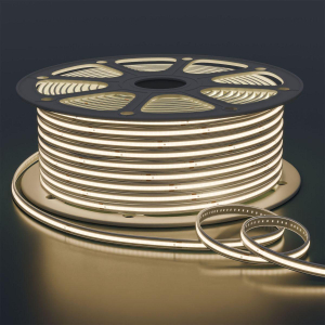 Светодиодная лента Apeyron 9W/m 240LED/m COB белый 50M 10-111