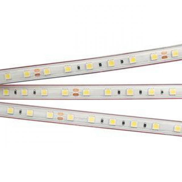 Светодиодная влагозащищенная лента Arlight 14,4W/m 60LED/m 5060SMD теплый белый 5M 021464(2) Светодиодная влагозащищенная лента Arlight 14,4W/m 60LED/m 5060SMD теплый белый 5M 021464(2)