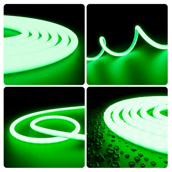 Светодиодная влагозащищенная лента Apeyron 14,4W/m 120LED/m 2835SMD зеленый 5M 00-328 Светодиодная влагозащищенная лента Apeyron 14,4W/m 120LED/m 2835SMD зеленый 5M 00-328