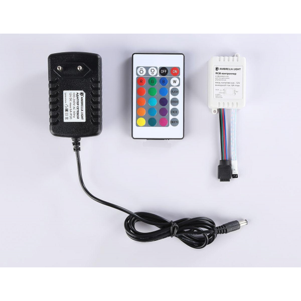 Светодиодная лента Ambrella Light 14,4W/m 60LED/m 5050SMD RGB 5M GS2402 Светодиодная лента Ambrella Light 14,4W/m 60LED/m 5050SMD RGB 5M GS2402