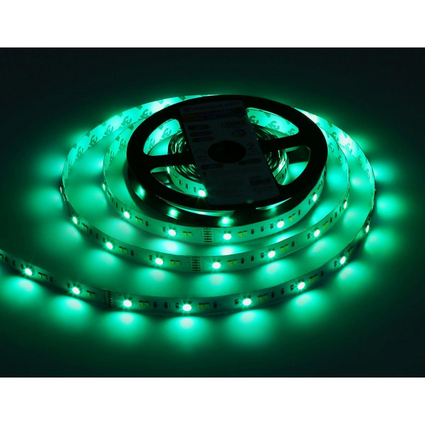 Светодиодная лента Ambrella Light 13W/m 90LED/m 5050+2835SMD RGB+белый 5M GS4501 Светодиодная лента Ambrella Light 13W/m 90LED/m 5050+2835SMD RGB+белый 5M GS4501