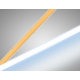 Светодиодная лента Ambrella Light GS4603 COB 384Led/ 7W m/ 24V IP20 6500K/ 5m*3mm*2mm (2 конт.) GS4603